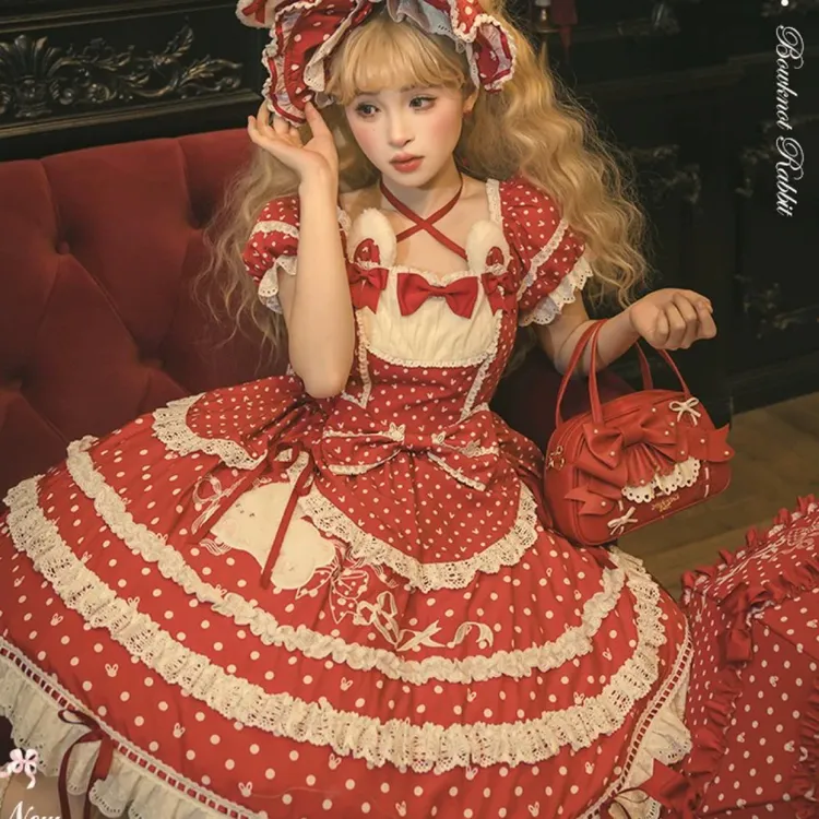 实体店现货秒发-花与珍珠匣蝴蝶结小兔正版授权