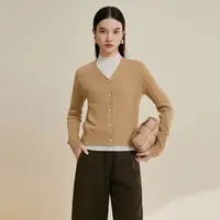 【尚雅专属】MOFAN摩凡春新款卡其毛针织衫MBE374676
