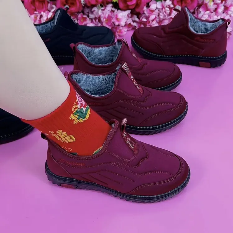 老北京平底冬季保暖棉鞋902