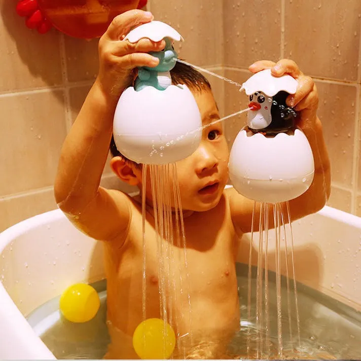 热销网红同款戏水玩具浴室喷水洗澡花洒玩具恐龙蛋洗澡玩具商品图