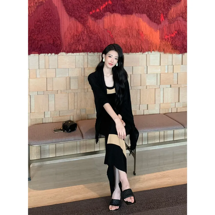 JIJINQI防晒纯色小香风夏季新款气质法式纯色披肩上衣JD07SMXL902