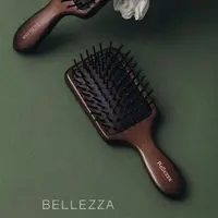 爱马梳实木地垫按摩梳