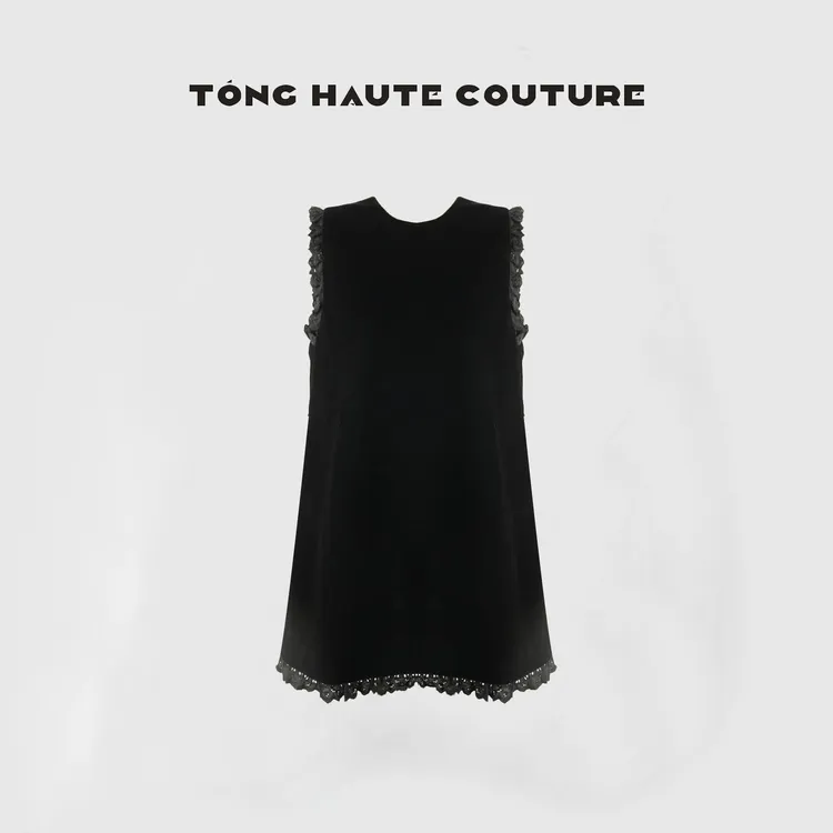 【墨染云裳】25年轻奢高级感桑蚕丝拼接时尚百搭连衣裙 YQ500