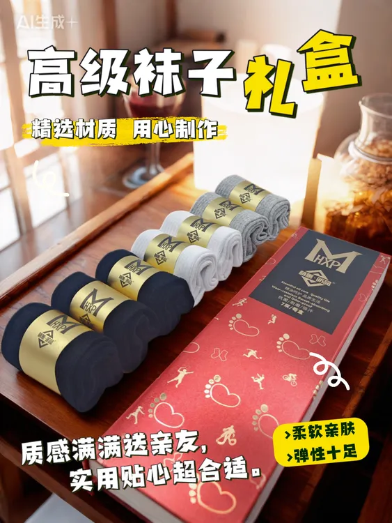 袜子7A防臭吸汗运动棉男女袜新款秋冬季常规同款新疆棉中筒袜