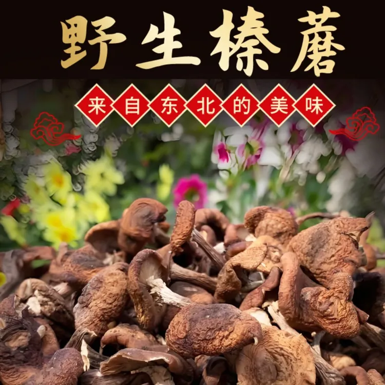 榛蘑东北特产山珍送礼佳品500g蘑菇田野农孩野生榛蘑鲜美营养