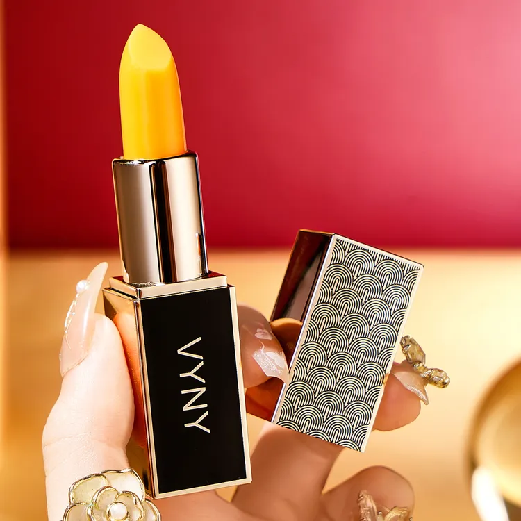 胡萝卜素防水温感变色唇膏滋润千人千色口红不易脱色素颜水润持久