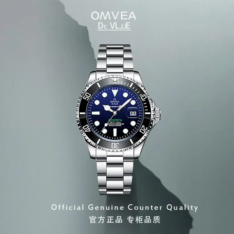 正品欧米加男士手表全自动机械表防水夜光潜水时尚腕表LOEGSINS商品图