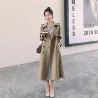 风衣女装2025秋季新款高级感英伦风系带显瘦气质通勤大衣外套上衣