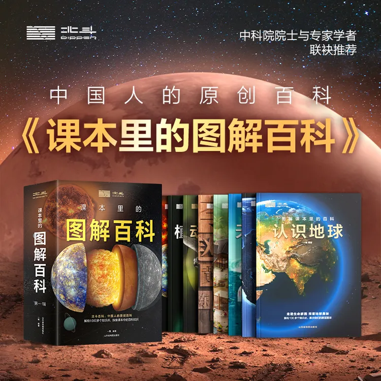 北斗中国儿童百科全书-课本里的图解百科8册探索课本中的百科知识