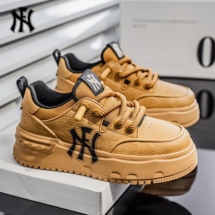 梵纳/FN休闲板鞋2025秋冬新款美式高街增高百搭男鞋软底运动鞋潮