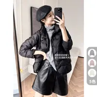 A-美洋MEIYANG 速暖鹅绒服 50+高阶尼龙*轻暖短款羽绒服打底外套