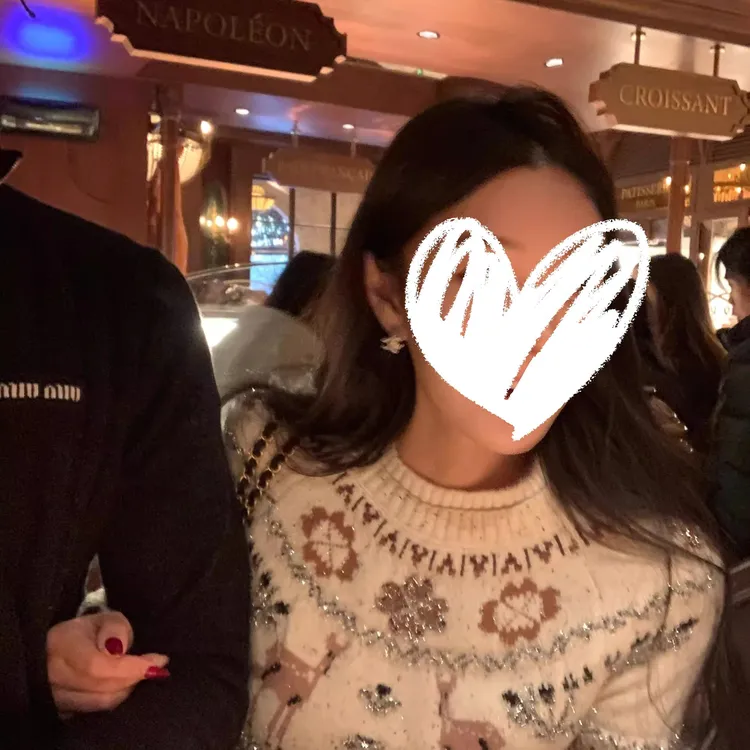 费尔岛提花银丝纱编织设计感针织衫女冬季新款圣诞慵懒风套头上衣