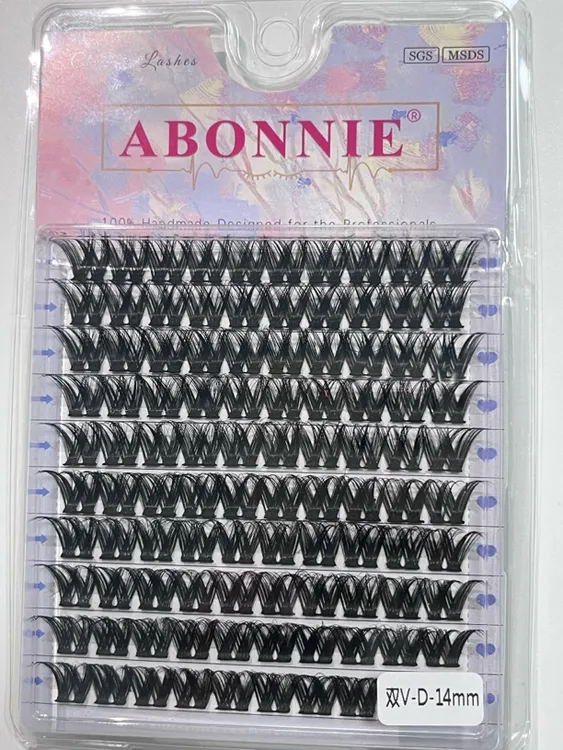 欧美浓密D翘假睫毛