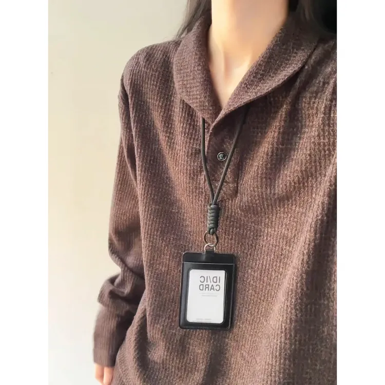 罗马格高级感Polo衫卫衣男款秋季老钱风长袖t恤设计感春秋款上衣