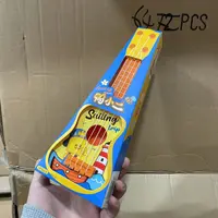 【雪姐专属】儿童迷你小黄鸭小号吉他模型可弹奏仿真乐器玩具