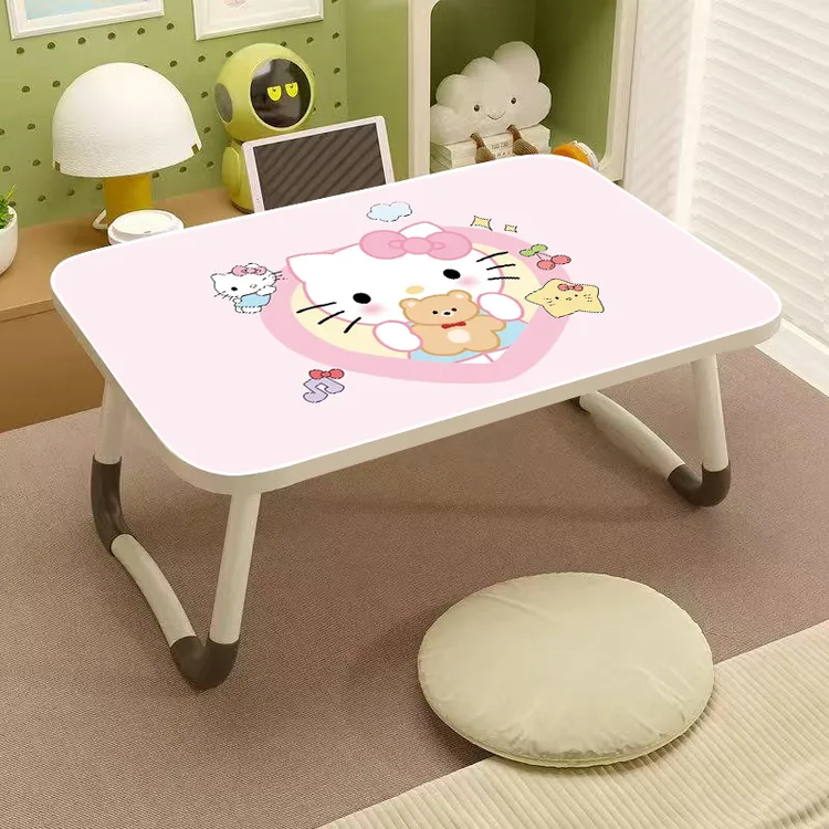 可折叠床上小桌子学习书桌笔记本电脑桌支架懒人卧室飘窗桌户外桌