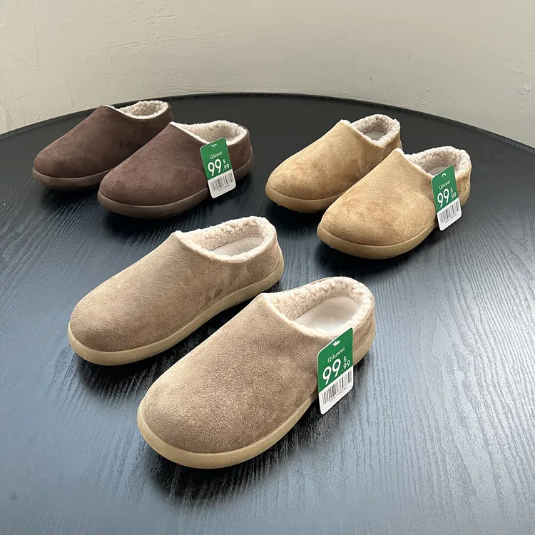 美单 加绒加厚男士小土豆博肯鞋雪地靴加绒加厚棉鞋