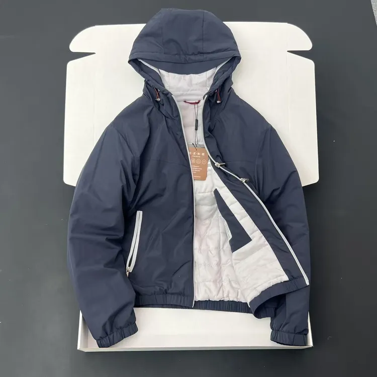 意式轻奢 桑蚕丝+羊毛填充 男士轻量化防风加厚保暖棉衣棉服