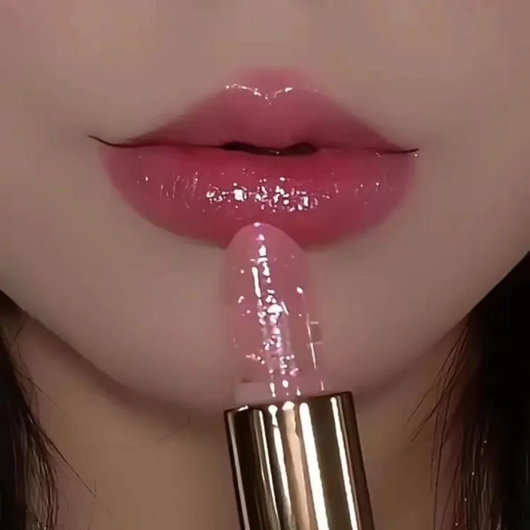 鲜花果冻变色口红女蓝色妖姬持久不沾杯不掉色温变润唇膏补水