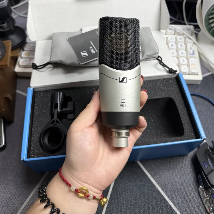95新  森海塞尔mk4有包装实物实拍音质正常无质量问题不退不换