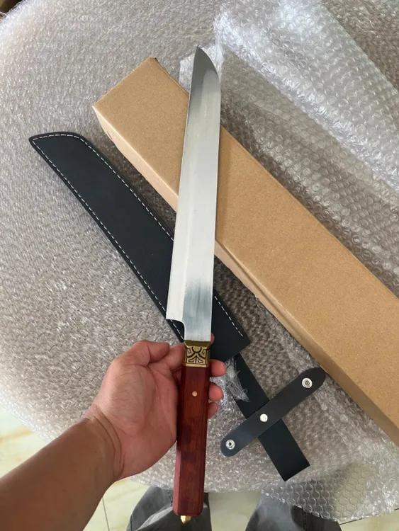 手工锻打厨具用具西餐厨具用具西瓜刀合金钢水果刀多功能刀