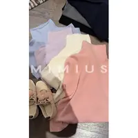【mimius】U 羊毛羊绒纯色百搭半高领打底毛衣 WG09162