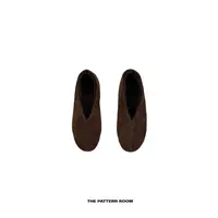 The pattern room | 移动恒温暖绒羊羔毛和尚鞋