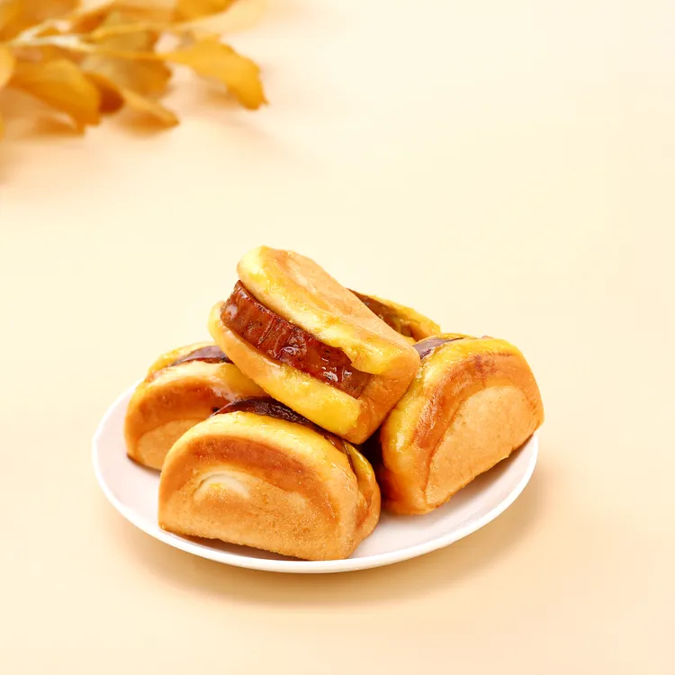 【现做现发】蜂蜜芥末味肉扒包迷你肉扒包营养儿童学生肉扒包短保包