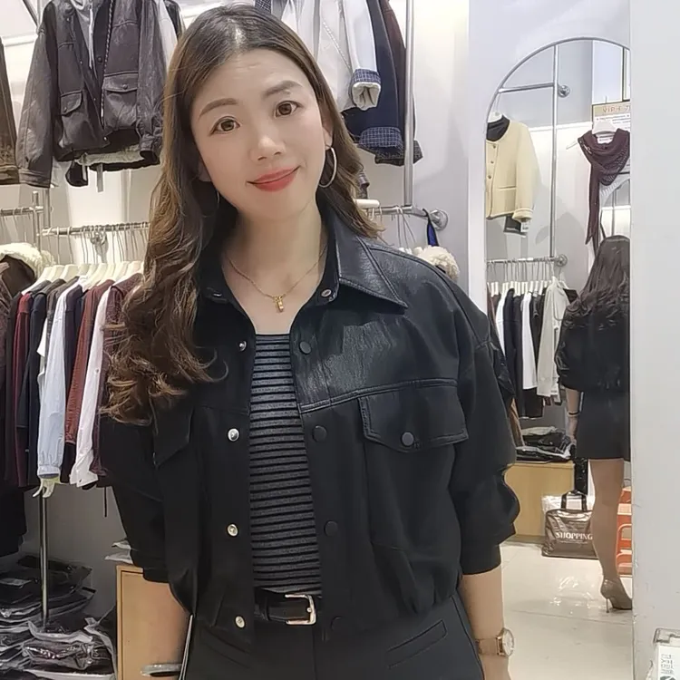 2025新款休闲不挑人皮衣