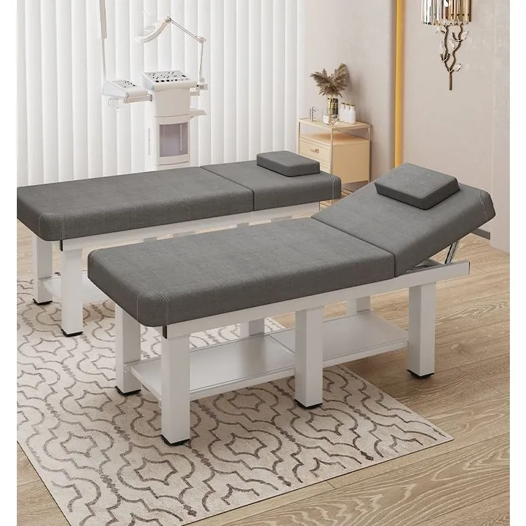 美容床美容院专用美睫床纹绣火疗艾灸带洞按摩理疗床中医推拿床.