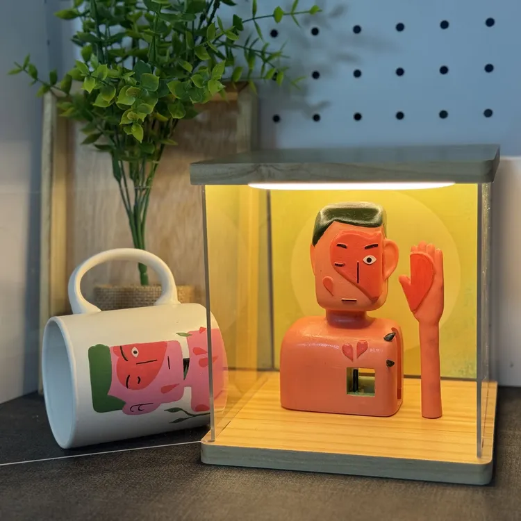 大同农人《梦想家》专辑原创手绘摆件