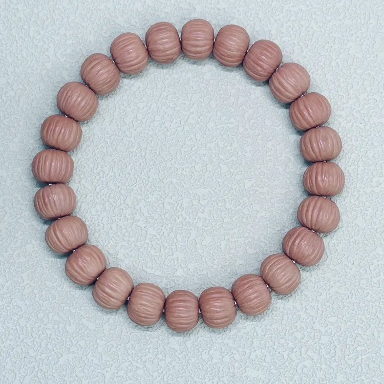 精工911猴头核桃小尺寸手串原色全品无暇