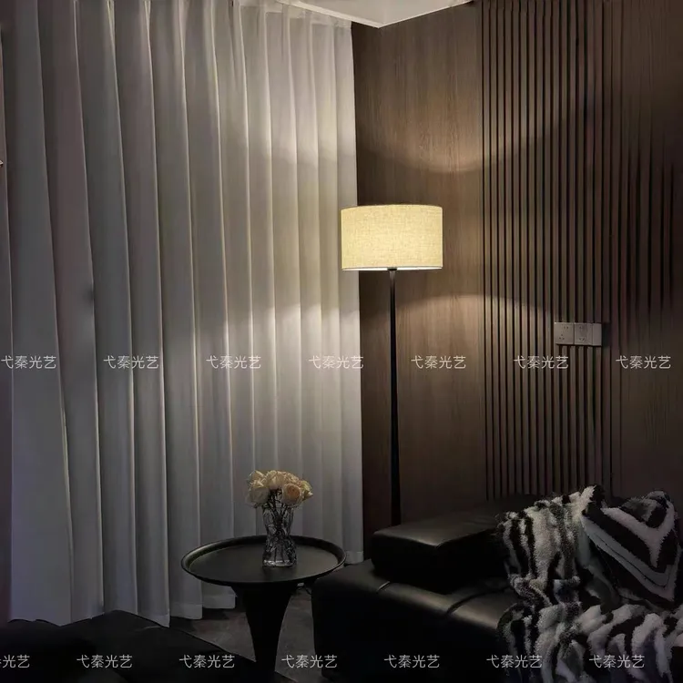 高级感客厅落地灯沙发旁边意式极简边几现代简约大气感茶几置物灯