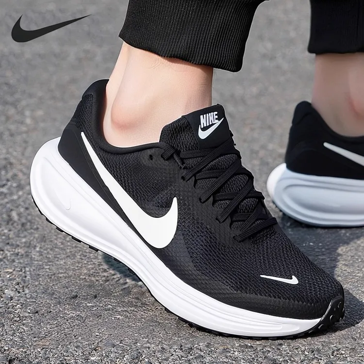 Nike耐克正品男鞋2025新款夏天户外运动鞋减震网面透气休闲跑步鞋