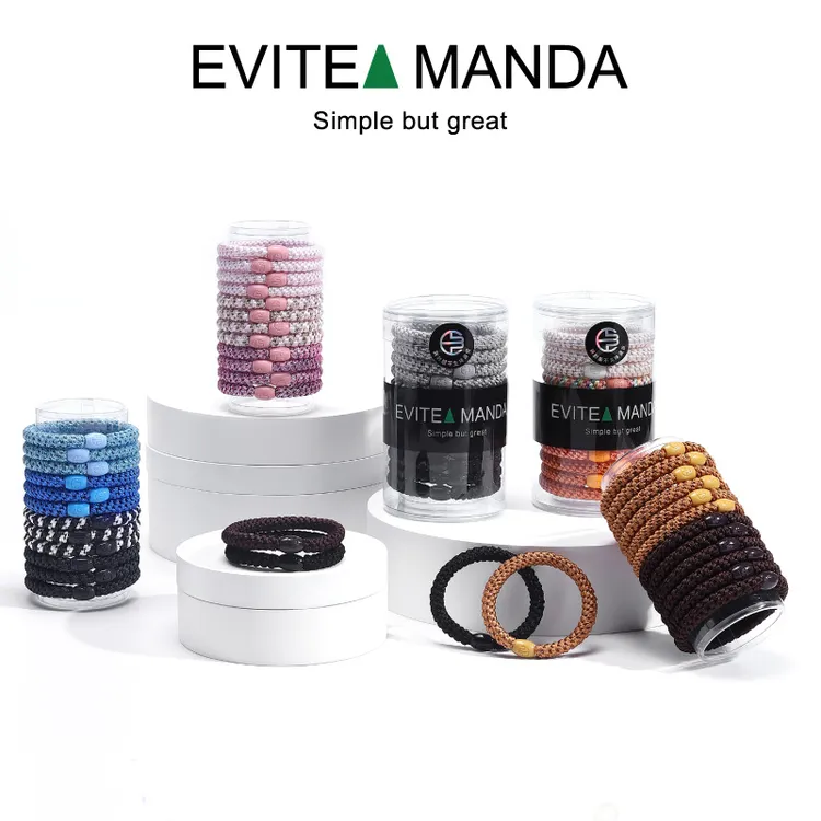 依曼达Evtea manda/高弹皮筋新款发饰高弹力皮筋发圈耐用不伤发DB