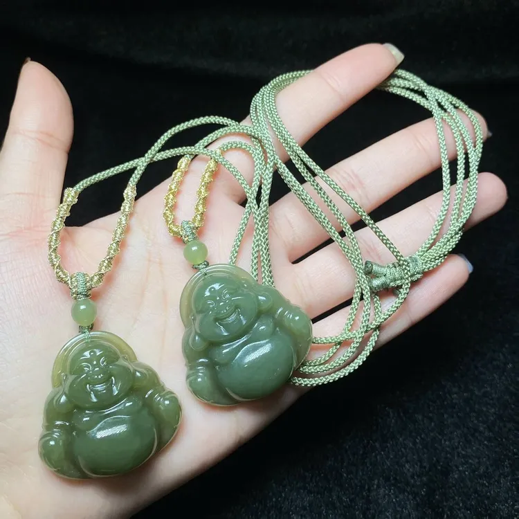 【云上叙】和田玉吊坠-多样性发一件-34*34*9.5mm-V52407-M（甄选）