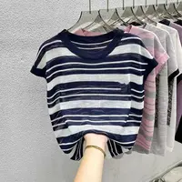 【T恤】高档新款上衣设计感时装女装服装1319[GYSS]Q