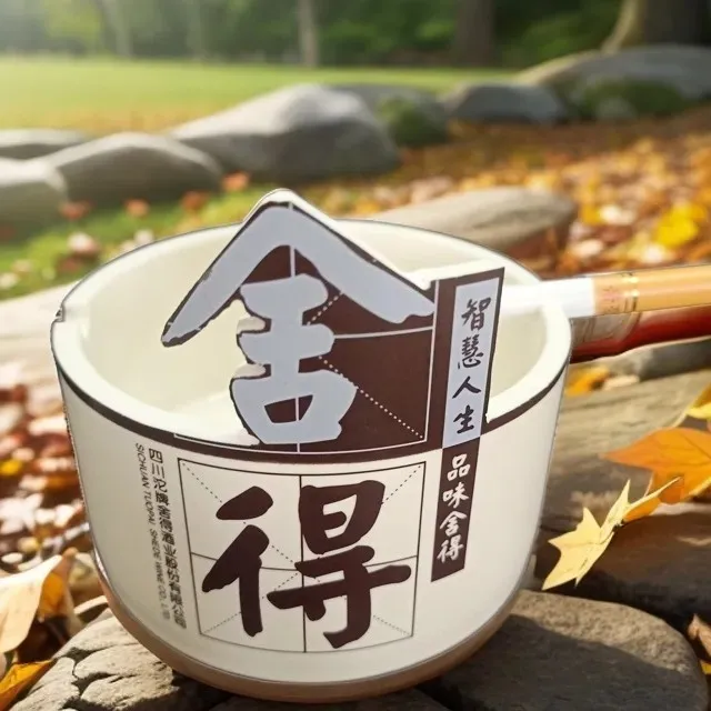 舍得创意烟灰缸纯手工雕刻设计独特烟灰缸