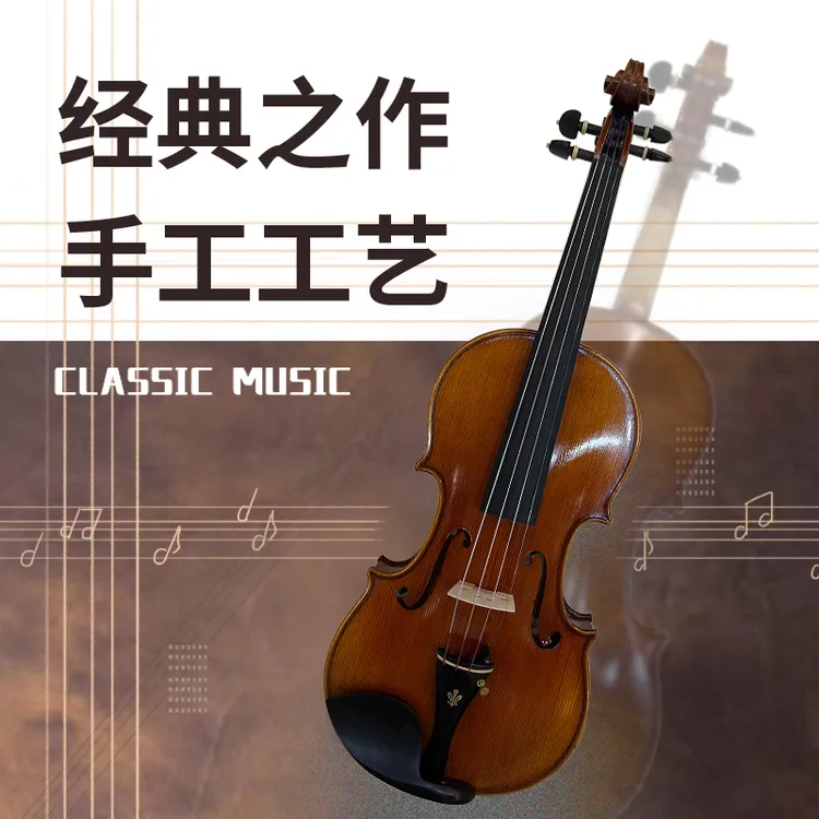 DINTAS/丁塔斯纯手工欧料实木演奏小提琴
