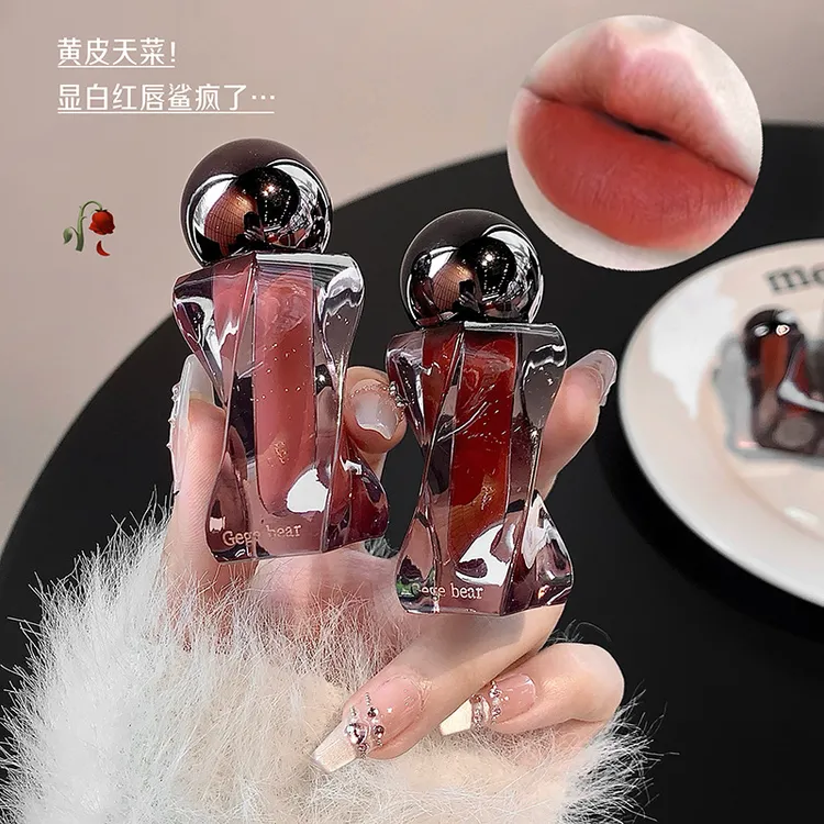 Gege Bear柔光慕斯唇泥 柔雾哑光显白秋冬氛围感元气唇釉口红唇彩