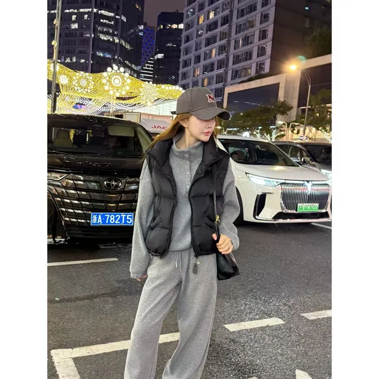 【韩系拉链马甲】小允姐姐2025新款时尚高级马甲（羽绒）