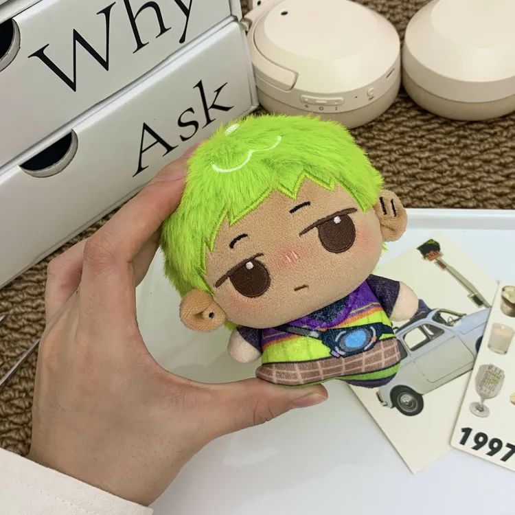 【预售包邮】10cm盖克努努棉花娃娃可爱挂件玩偶礼物送出生证打瓦