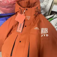 绿色【玉龙雪山007】情侣冲锋衣保暖砖块棉外套Z-9806
