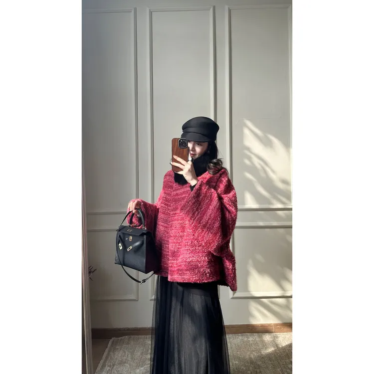 【冬日降临】高级定制轻奢新年圣诞氛围感羽绒香香外套女