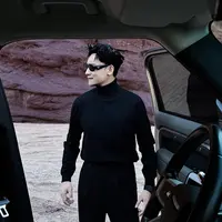 【DAIO ETHAN】高领男长袖休闲纯色针织衫