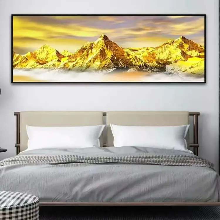 卧室床头装饰画自粘墙贴纸画酒店宾馆客厅房间沙发背景墙壁纸贴画