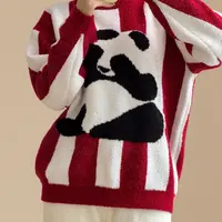 【MJ】半边绒女生睡衣秋冬季简约加厚宽松保暖家居服慵懒休闲