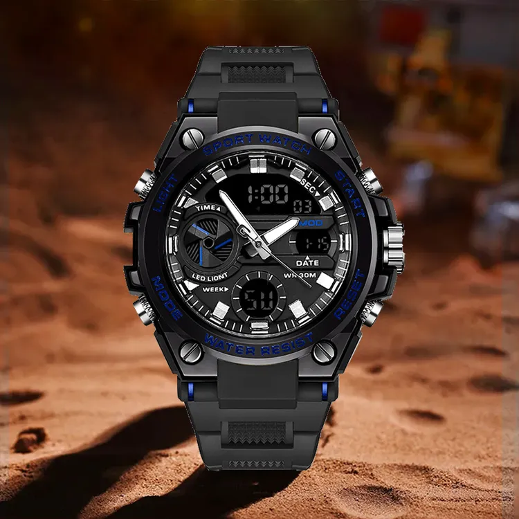 多功能防水夜光炫酷高颜值户外运动电子手表