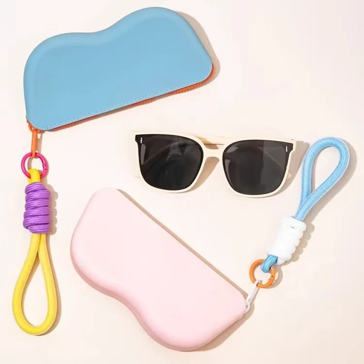 【粉丝享】糖果撞色眼镜包收纳包防水防摩擦杂物零钱墨镜简约收纳袋