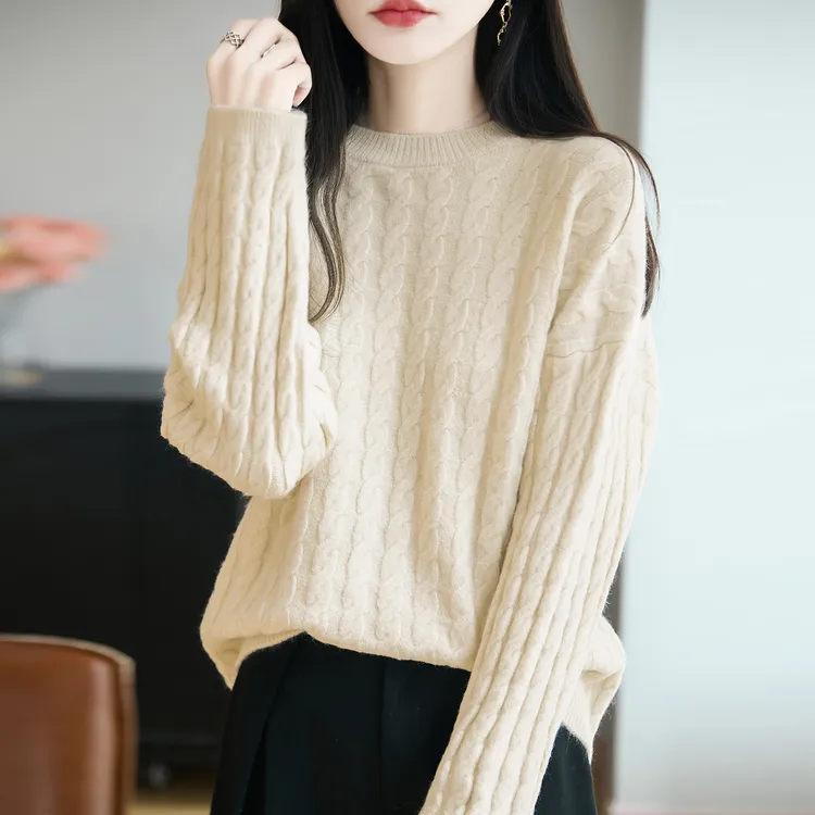 胖mm春秋大码短款毛衣女遮肚子显瘦上衣秋冬内搭可外穿针织打底衫